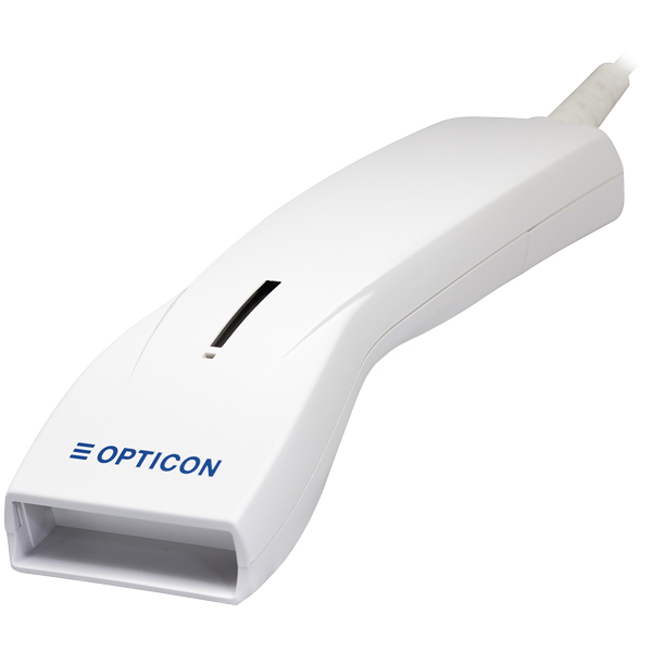 抗菌仕様バーコードリーダ OPL-6845S-V-RS232C-PS-WHT RS232C接続