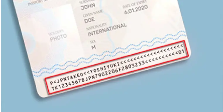 パスポートOCR対応