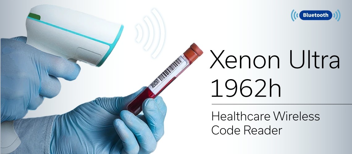 耐薬品・アルコール清拭対応の ヘルスケア向け2次元コードリーダ