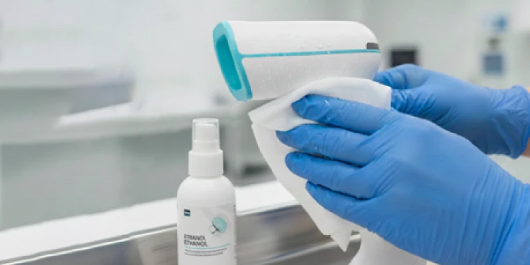 アルコール消毒に対応