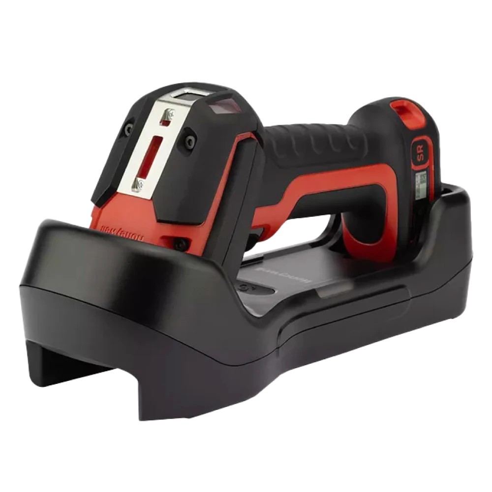 超堅牢型インダストリアルコードレスイメージャ(フレックスレンジ XR), 充電機能付通信ベース/充電池パック/USBインターフェイスケーブル付