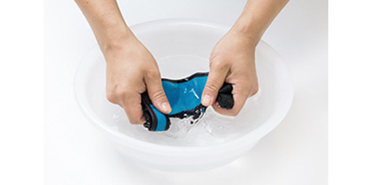 水洗い可能なベース素材
