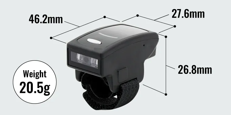 超軽量コードリーダ