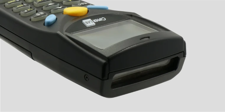 高精度バーコードリーダを搭載