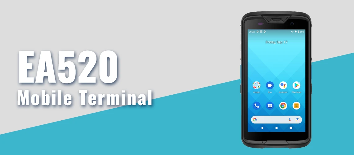 IP67の防塵・防水対応 高性能ハンディターミナル