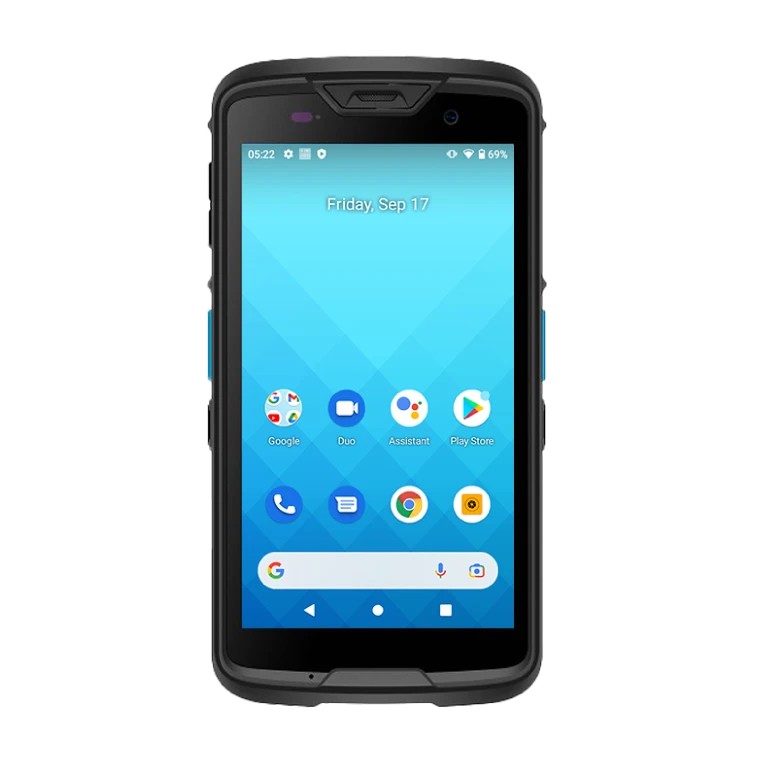 Android OS搭載、5インチ液晶、オクタコア 2GHz CPU、2次元バーコードスキャナ、Wi-Fi、NFC (WELCOMアプリライセンス付)