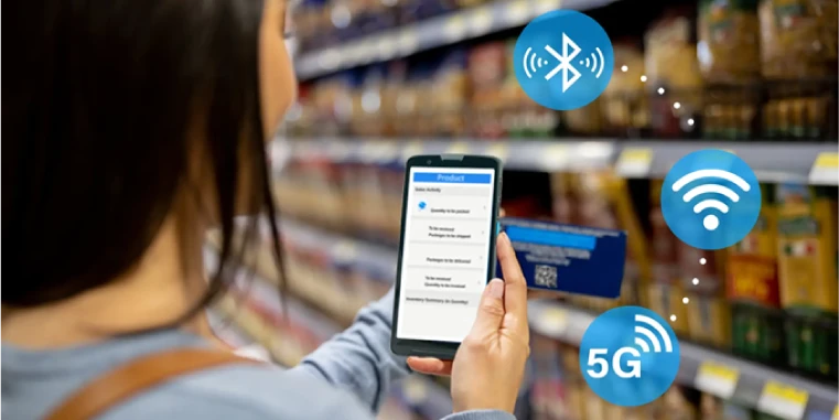 ワイヤレス通信によるシームレスな接続