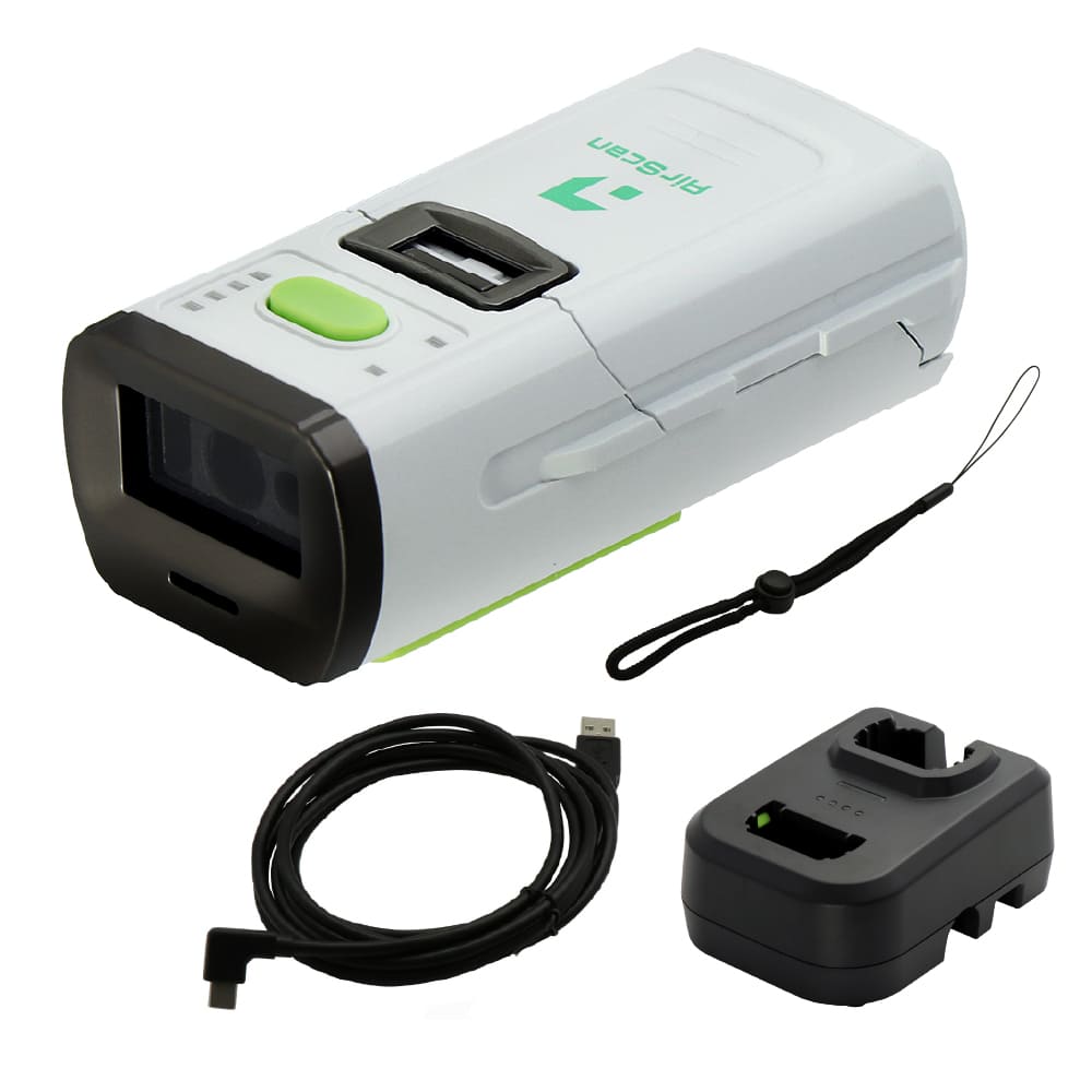 トランスフォームコードリーダ AirScan Finger Mobile Style(Bluetooth / AIRSCAN-F-2D-WHT-MS-SET)