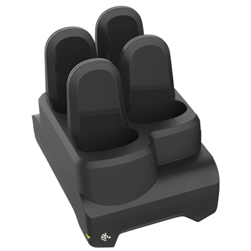 CS6080/CS6080HCシリーズ用 4スロット本体充電クレードルセット 電源付 CCR6080-SC400F4WW-SET