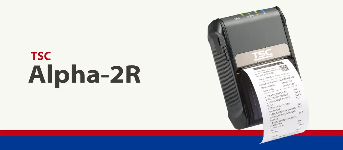 高速印字と長時間稼働を両立したモバイルプリンタ