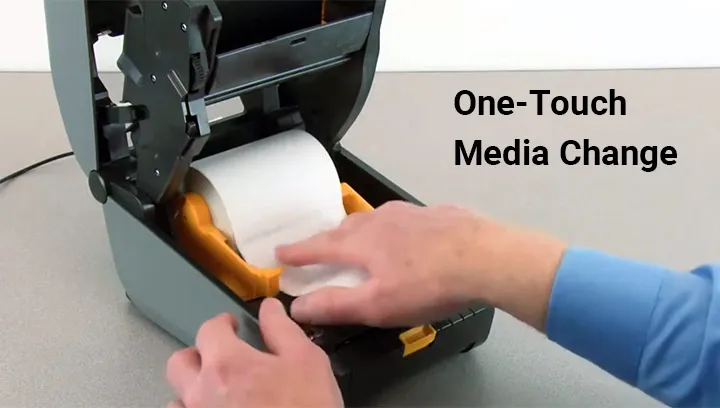 ワンタッチメディア交換