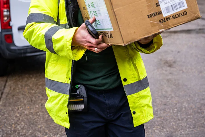 片手操作を考慮した設計